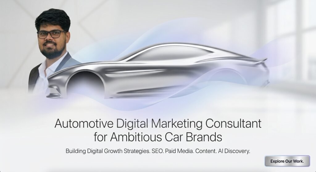 Automotive Digital Marketing Consultant for Ambitious Car Brands
