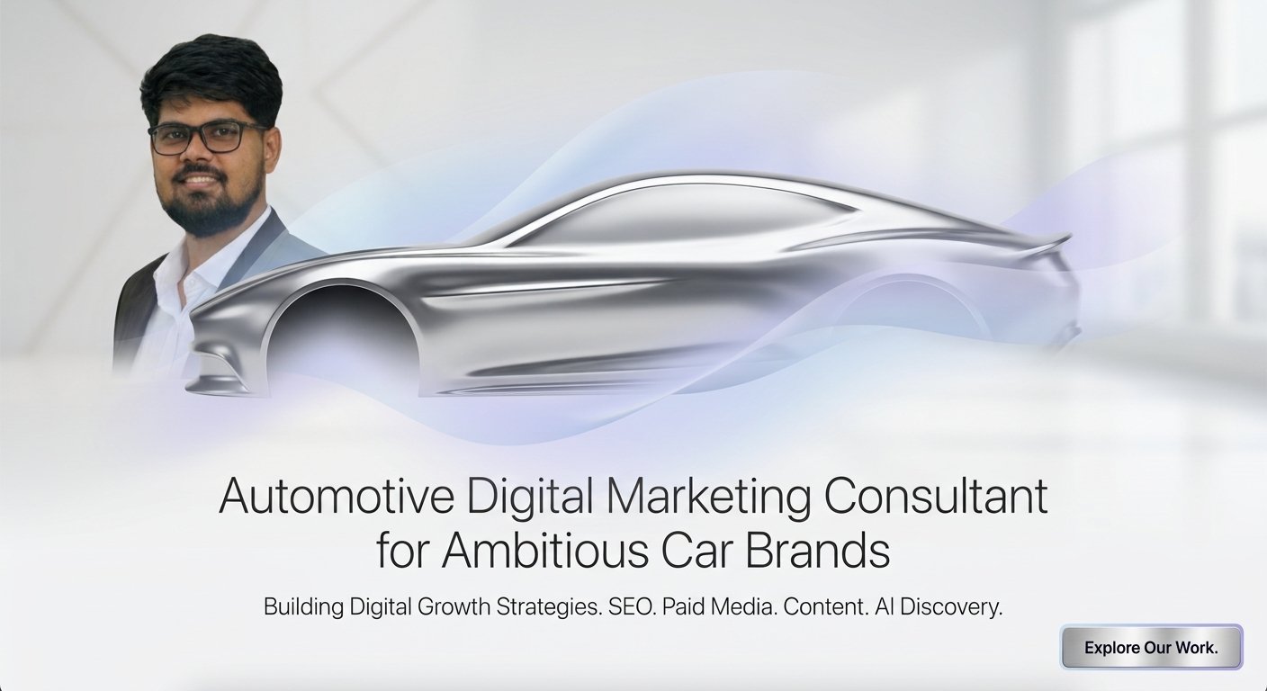 Automotive Digital Marketing Consultant for Ambitious Car Brands